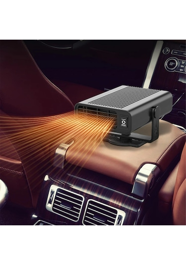 Geeksen Araba Isıtıcı Araba Isıtma Isıtıcı Defroster 12V 120W Beyaz