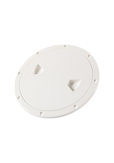 A5943 8 İnç Tekne / Yat Yuvarlak Güverte Kapağı Kapak Kılıfı Vidalı