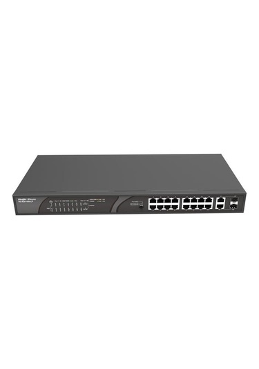 Ruijie-Reyee RG-ES118S-LP 120 W 16 Port POE+ 10-100 Mbps 2 Port SFP Switch