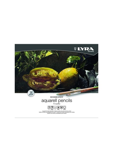 Lyra Rembrandt Aquarell 24'Lü Metal Kutu