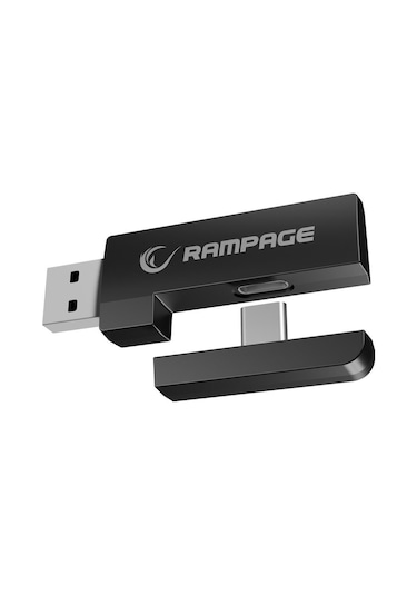 Rampage Retsu Siyah/gri Kablosuz 2.4g+ Bluetooth Kumaş Ve Deri Protein Earpad Mikrofonlu Oyuncu Kulaklığı