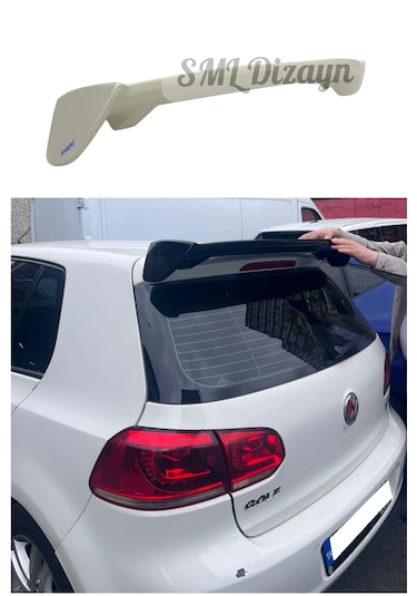 Volkswagen Golf 6 Spoiler Spoyler - Bagaj Üstü Rüzgarlık