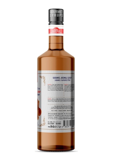 Nish Karamel Aromalı Şurup 700 ML