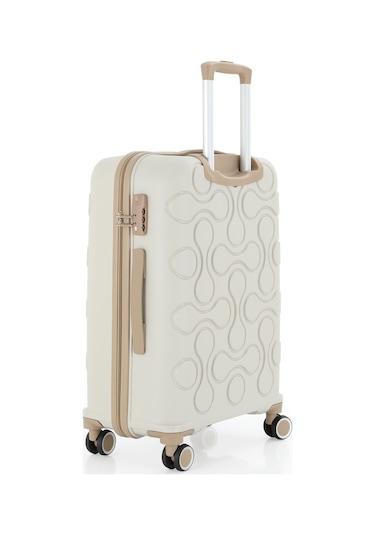 Mçs Polipropilen 3lü Valiz Seti Büyük & Kabin & Makyaj V376 S23sy1000053-set 00421 3'lü Set Çok Renkli