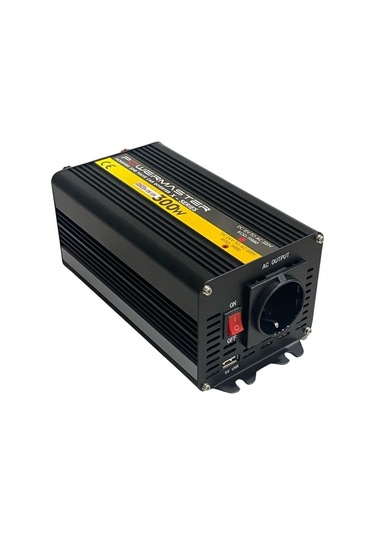 Powermaster 24v Dc 220v Ac İnverter 300w Modifiye Usb Çıkışlı Maşalı