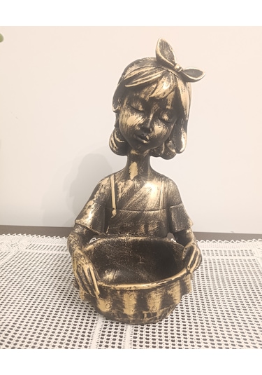 14cm-30cm Ebatlarında Kırılmaz Polyester,sepetli Kız Biblosu