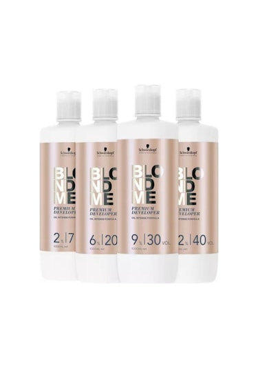 Schwarzkopf Blondme Premium Developer Yağ Bazlı Oksidan 1000 Ml 30 Volüm %9