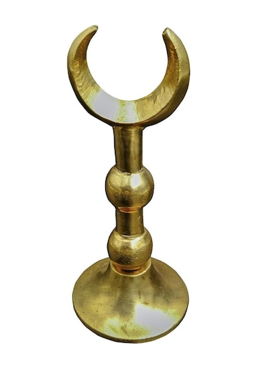 Pimarks Pirinç Döküm Masa Üstü 2 Boğumlu Hilal N1