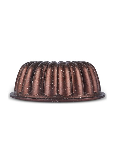 Karaca  Cake Pro Lina Kahverengi Döküm Kek Kalıbı 25,5 cm