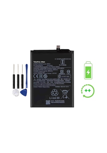 Xiaomi Mi 10t İle Uyumlu Güclendirilmis İthal Batarya Bm53
