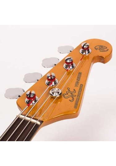 Sx Sjb62+/Owh Bas Gitar (White)