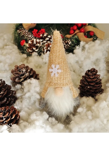 Krem Pelüş Noel Baba Standart