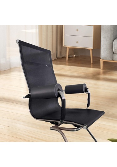 Suntek 2 Adet Ofis Koltuğu Kol Pedleri Yumuşak Elastik Gri