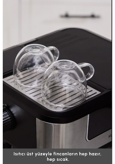 Karaca Coffee Art 2 İn 1 Espresso Ve Filtre Kahve Makinesi