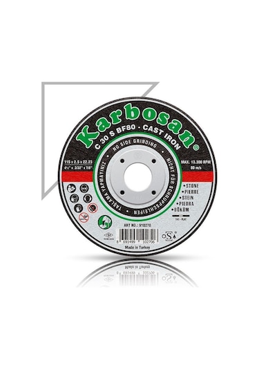 Karbosan Döküm Kesici Disk 180x3.0 MM