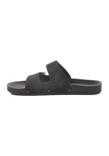 Pierre Cardin Pc-7039 M Büyük Numara Siyah Erkek Terlik Siyah