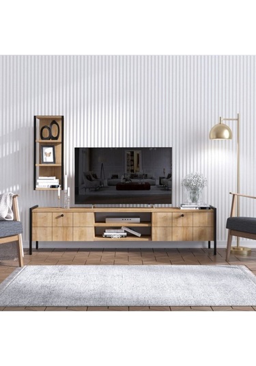 Decormet Paola Tv Sehpası Safir Meşe Diğer
