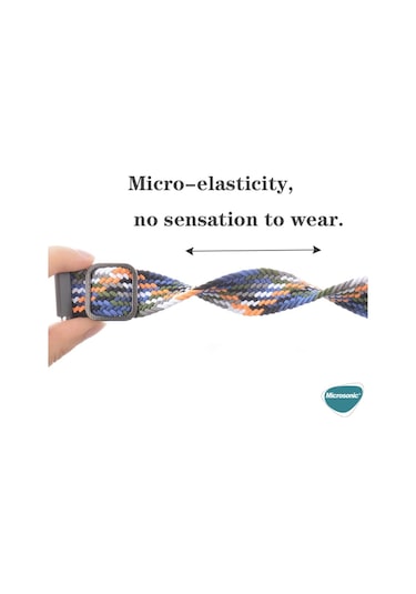 Microsonic Samsung Galaxy Watch 46Mm Kordon Band Kırmızı Beyaz