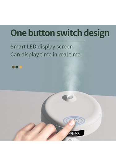 Sones W1 Led Akıllı Ekranlı Anti-yerçekimi Su Damlası Nemlendirici Beyaz