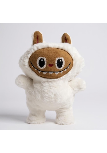 Plentiful Labubu 35 Cm Peluş Oyuncak , El Yapımı , Pembe Pembe