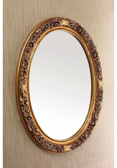 Dekoratif Güllü Varak Polyester Ayna