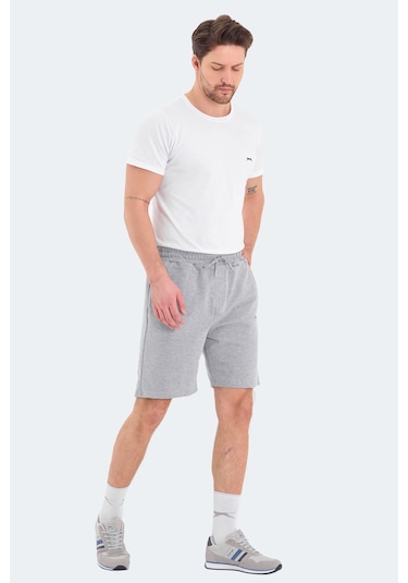 Slazenger Kallıe 2 Li Set Erkek Şort Siyah - Gri