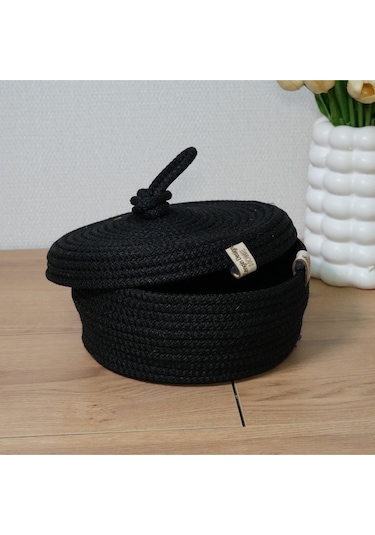 Zengin Design Home Zengin Supla Ekmek Sepeti Siyah