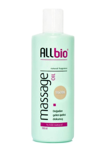 Allbio Masaj Yağı Yasemin 1 L