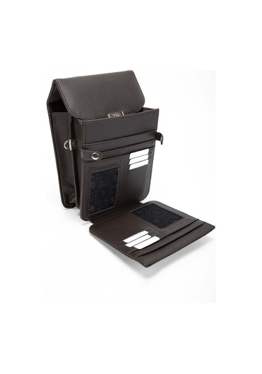 Tamer Tanca Erkek Vegan Kahverengi El Çantası 1012 1010 Erk Cnt Sk23/24 Kahve Fltr Kahverengi