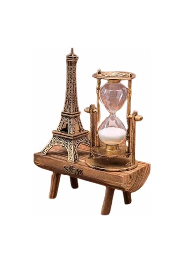 Eyfel Kuleli Kum Saati Dekoratif Hediyelik Eşya Retro Eyfel Kulesi
