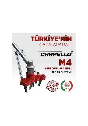 Pubert M4 Motorlu Tırpan Uyumlu Çapa Aparatı Yeni Model