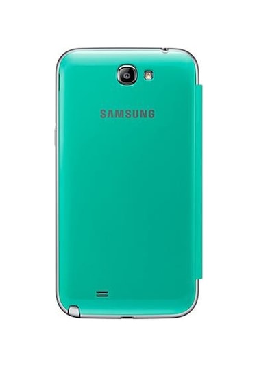 Galaxy Note 2 N7100 İle Uyumlu Flip Cover Kılıf Yeşil Efc-1j9fmegstd