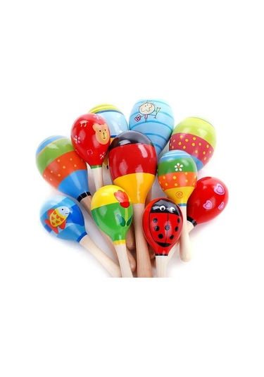 Kenpazar 2li Ahşap Marakas Seti