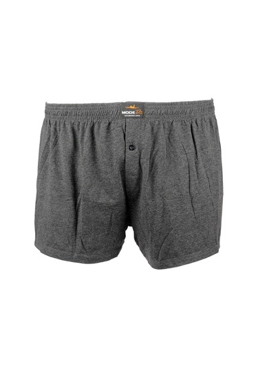 Mode Xl Büyük Beden Erkek Boxer Penye 6360 Antramelanj 001