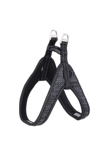 Rogz Utility Fast Fit Tuig S/m Zwart Göğüs Tasması Siyah