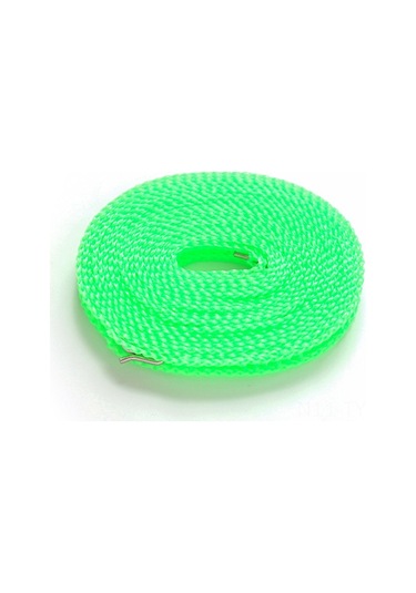 Teltree Rüzgar Geçirmez Kaymaz 5m Çamaşır İpi - Seyahat & Dış Mekan Kullanımı İçin Pratik Kurutma Çözümü Yeşil