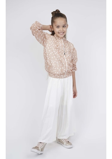 Bestkids Kız Çocuk Bol Paçalı Beli Lastikli Pantolon 001
