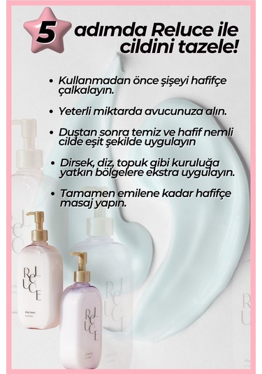 Cosmetex Roland Reluce Shiny Freesia Sütlü Vücut Losyonu