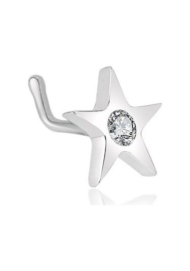 Altın Hızma Pırlanta Hızma (Yıldız Beyaz) Beyaz