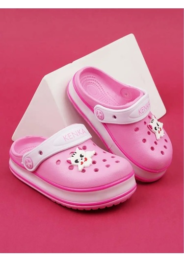 Kenka Jibbitz'li Parlayan Kroksite 149205585 Pembe