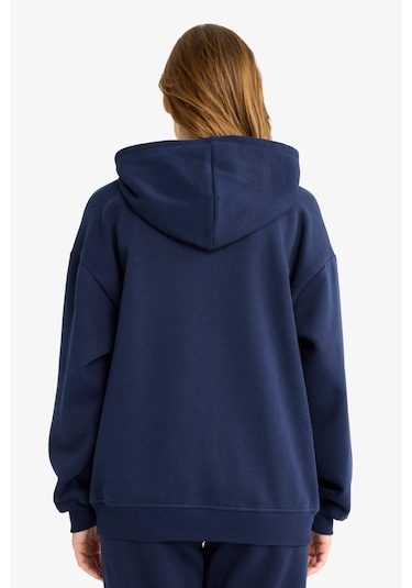 Defacto Relax Fit Kapüşonlu Basic Düz Kalın Sweatshirt D9935ax25wnnv251 Lacivert Defacto Relax Fit Kapüşonlu Basic Düz Kalın Sweatshirt D9935ax25wnnv251 Lacivert