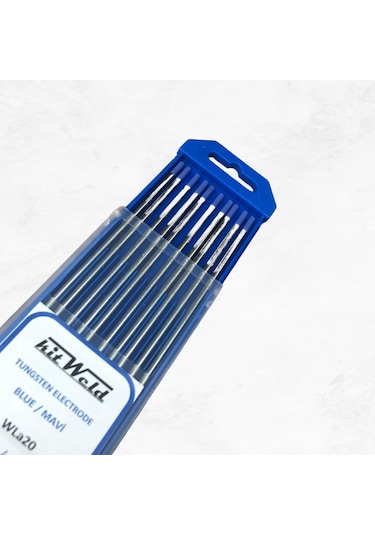 Tungsten Elektrot Mavi Ø3.2x175mm. - 1 Paket 10 Adet