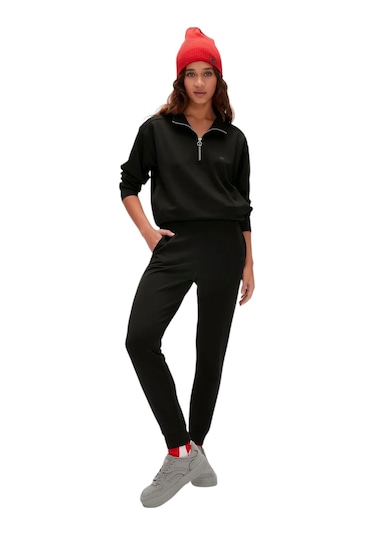 Jade Sweatpants Siyah Kadın Eşofman Altı Mavi
