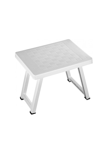 Generalali Portatif Katlanır Çok Amaçlı Sehba Piknik Bahçe Kamp Masası Küçük Beyaz