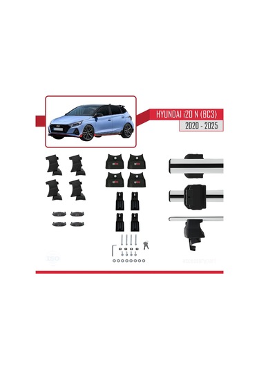 Hyundai İ20 Iıı Bc3 N 2020 Ve Sonrası İle Uyumlu Ace-4 Ara Atkı