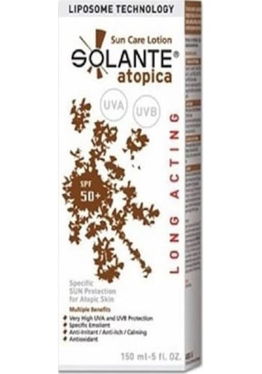 Solante Atopica Güneş Koruyucu Losyon Spf 50+ 150 ML