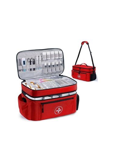 Suntek Saplı Boş İlk Yardım Çantası Acil Durum Malzemeleri