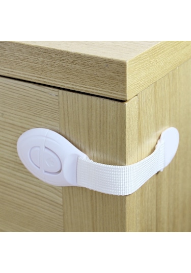 Evokids Pratik Çocuk Güvenlik Kilidi (10 Adet) Çok Renkli