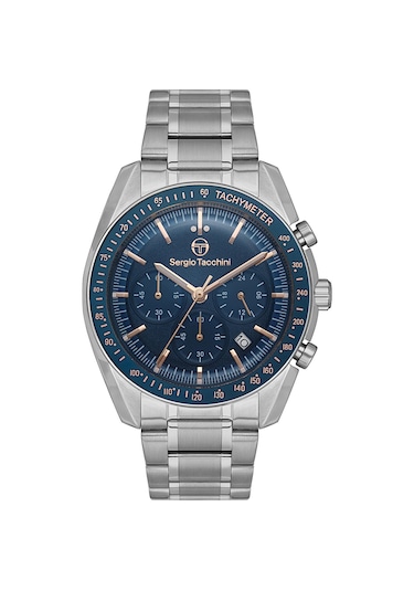 St.1.10386.2 Sergio Tacchini Kol Saati 44 Mm / Gümüş Gri