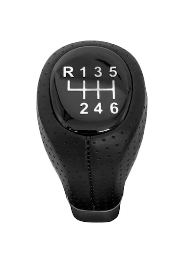 Symbee Bmw E34-e93 Modelleri İçin 6 Vites Manuel Değişim Kovluğu, Ergonomik Tasarım, Konforlu Sürüş, Dayanıklı Pu Deri+abs Malzeme Siyah